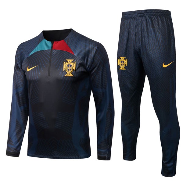 Sudadera De Training Portugal 2023 Azul